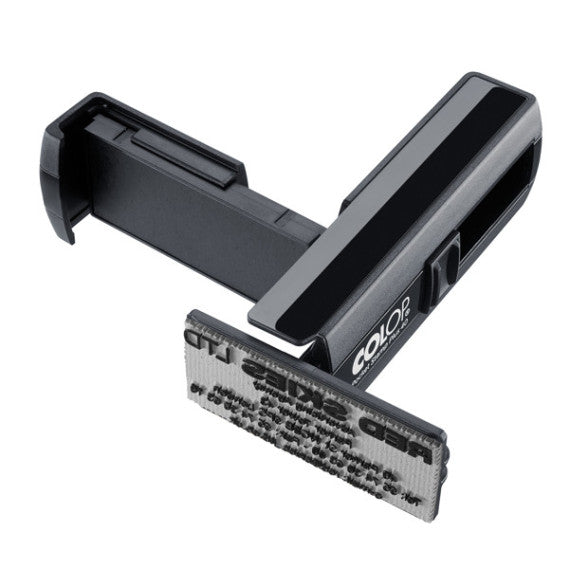 Timbro Pocket Stamp Plus 40 - autoinchiostrante - 23 x 59 mm - 6 righe - nero - Colop