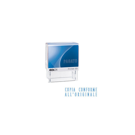 Timbro Printer 20/L G7 - COPIA CONFORME - 1,4 x 3,8 cm - autoinchiostrante - Colop®