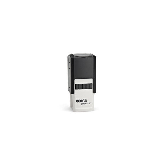 Timbro Printer Q 20 - 20x20 mm - 5 righe - quadrato - autoinchiostrante - Colop