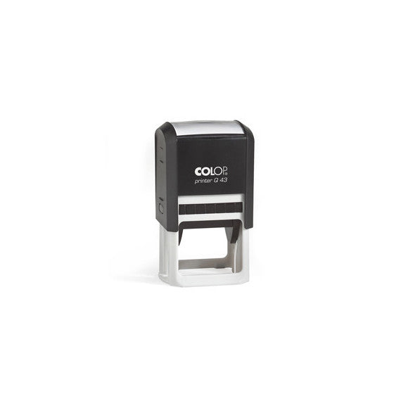 Timbro Printer Q 43 - 43x43 mm - 8 righe - quadrato - autoinchiostrante - Colop