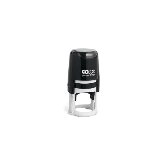 Timbro Printer R30 - diametro 30 mm - personalizzabile - 5 righe - autoinchiostrante - Colop