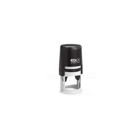 Timbro Printer R40 - diametro 40 mm - 7 righe - personalizzabile - autoinchiostrante - Colop