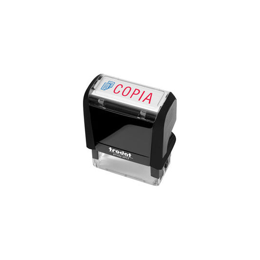 Timbro Printy 4912 Office Eco - autoinchiostrante - COPIA - 47 x 18 mm - nero - Trodat