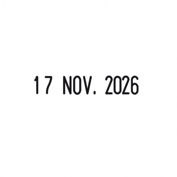 Timbro Printy Dater Eco 4810 Datario - 3,8 mm - autoinchiostrante - Trodat®