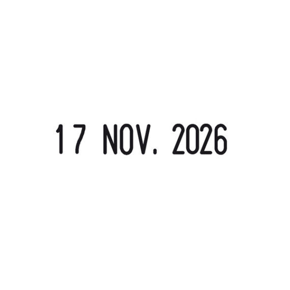 Timbro Printy Dater Eco 4810 Datario - 3,8 mm - autoinchiostrante - Trodat®