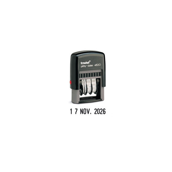Timbro Printy Dater Eco 4820 Datario - 4 mm - autoinchiostrante - Trodat®