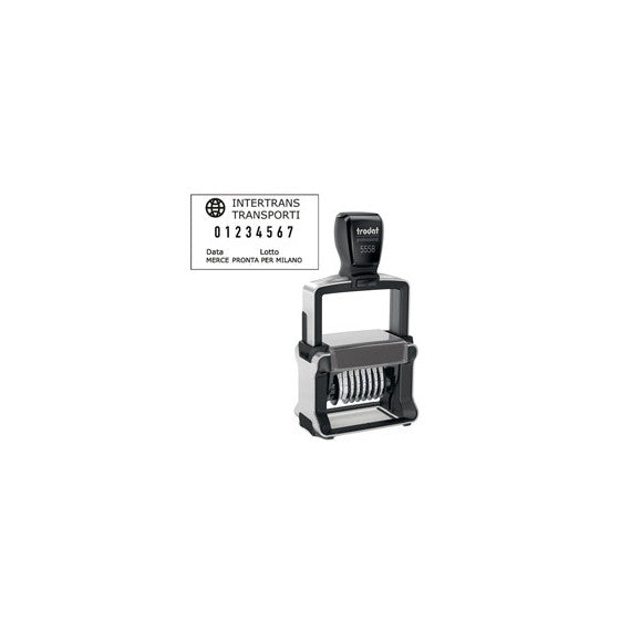 Timbro Professional 4.0 5558/PL Numeratore - 8 colonne - 5 mm - autoinchiostrante - Trodat®