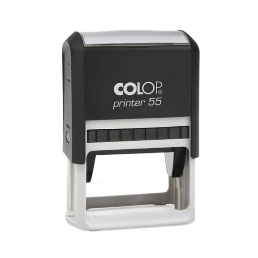 Timbro rettangolare Colop 40x60 mm nero - Printer 55 PR55