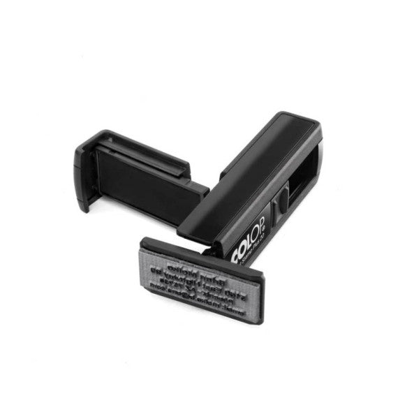 Timbro tascabile Colop Pocket Stamp Plus 20 autoinchiostrante 14x38 mm piastra personalizzabile - PSP20