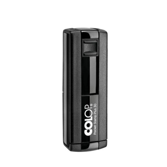 Timbro tascabile Colop Pocket Stamp Plus 30 autoinchiostrante 18x47 mm piastra personalizzabile - PSP30