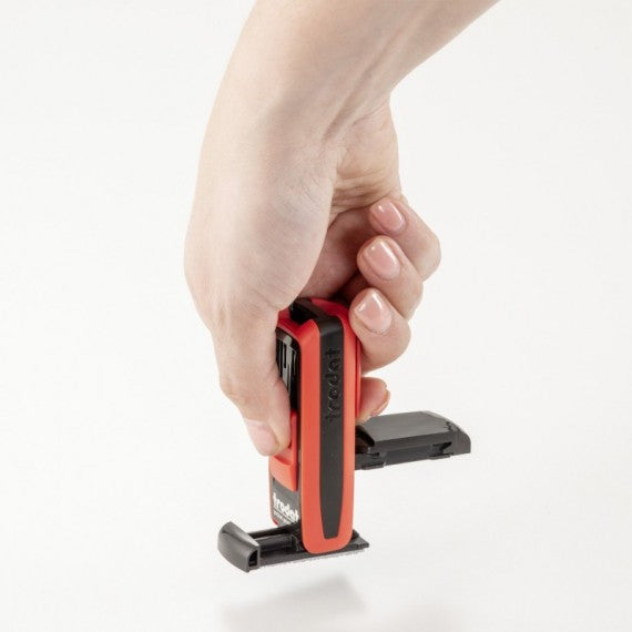 Timbro tascabile Pocket Printy 9511 - personalizzabile - autoinchiostrante - 38x14 mm - 4 righe - Trodat