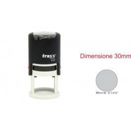 Timbro Traxx 9130 misura diametro 30mm autoinchiostrante personalizzato Timbro personalizzabile rotondo max 5 righe alta qualità