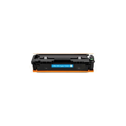 Toner 055C ciano 3015C002 compatibile per Canon LBP 662,663,664,MF741,742,743,744 capacità 2.100 pagine