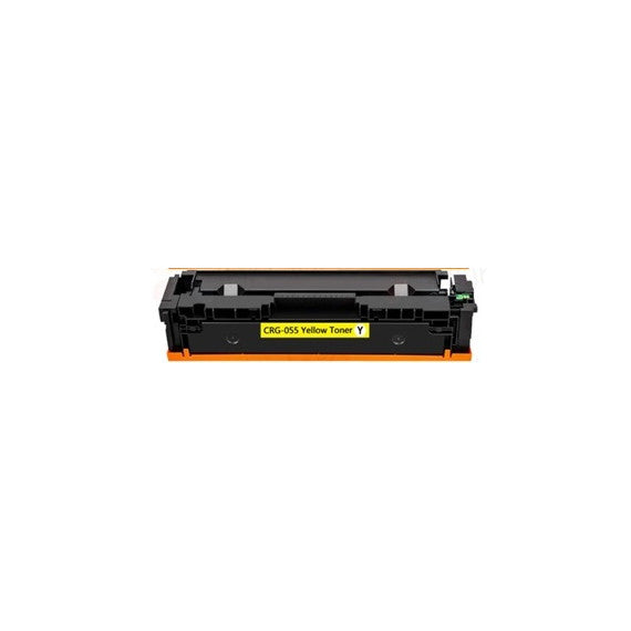 Toner 055Y giallo 3013C002 compatibile per Canon LBP 662,663,664,MF741,742,743,744 capacità 2.100 pagine