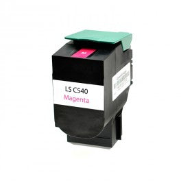 TONER 540H MAGENTA COMPATIBILE PER LEXMARK C540 N,543 dn,544 N,544 DN,544 DTN C540H1MG 2.000 PAGINE