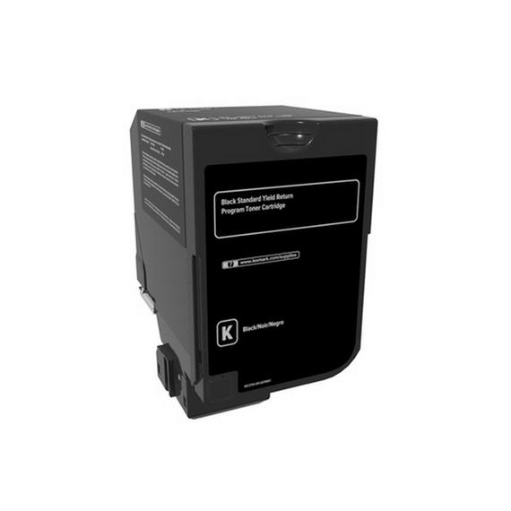 TONER 74C2SK0 NERO COMPATIBLE PER LEXMARK CS720de,CS720dte,CS725de,CS725dte,CX725de,CX725dhe CAPACITA 7.000 PAGINE