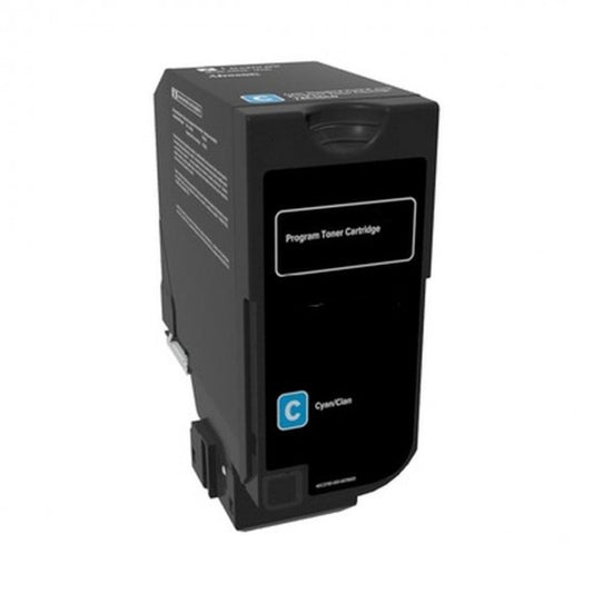 Toner 78C2XC0 ciano Alta capacità compatibile per LEXMARK CS421,CS521,CS622,CX421,CX522,CX622,CX625 78C0XC0 5.000 pagine