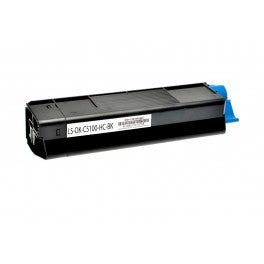 TONER C3100 NERO COMPATIBILE PER OKI C3100 C3200 C5100N C5200N C5300 C5400 42127408 3.000 PAGINE