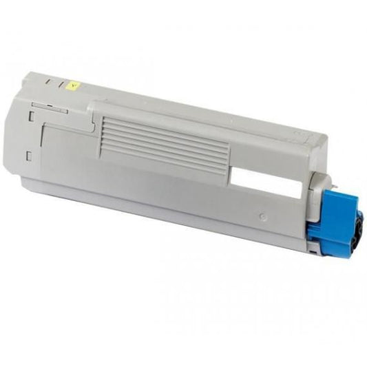 TONER C532 GIALLO COMPATIBILE PER OKI C532dn C542dn MC573dn MC563dn 46490605 CAPACITA 6.000 PAGINE