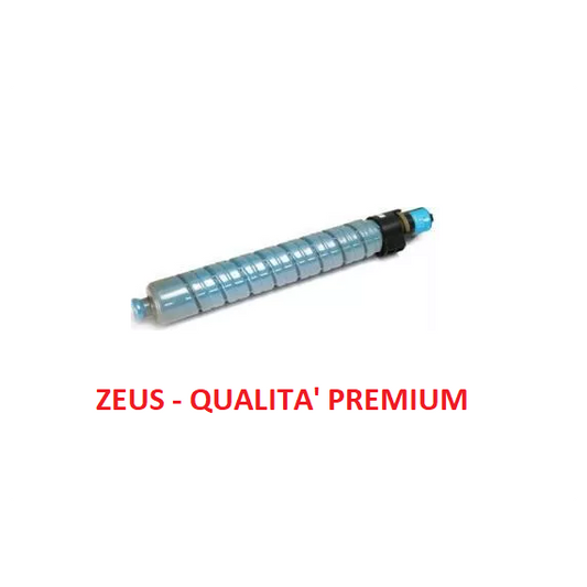 TONER C5502 CIANO ZEUS (CON POLVERE ORIGINALE) COMPATIBILE PER RICOH Aficio MP C4502 C5502 841686 - TYPE5502EC 22.000 PAGINE