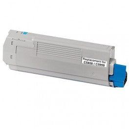 TONER C5850 CIANO COMPATIBILE PER OKI C 5850DN 5950DN 5950DTN MC560N 43865723 6.000 PAGINE
