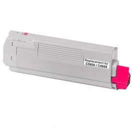 TONER C5850 MAGENTA COMPATIBILE RIGENERATO PER OKI C 5850DN 5950DN 5950DTN MC560N 43865722 6.000 PAGINE