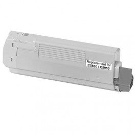 TONER C5850 NERO COMPATIBILE PER OKI C 5850DN 5950DN 5950DTN MC560N 43865724 8.000 PAGINE