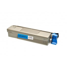 TONER C610 CIANO COMPATIBILE PER OKI C610 N,C610 DN,C610 DTN 44315307 6.000 PAGINE