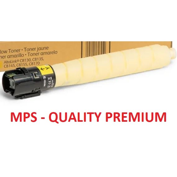 TONER C8130Y GIALLO MPS QUALITY PREMIUM 006R01749 COMPATIBILE PER XEROX AltaLink C8130,8135,8145,8155,8170 21.000 PAGINE