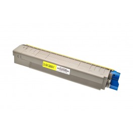 TONER C8600 GIALLO COMPATIBILE PER OKI 8600 8800 43487709 6.000 PAGINE