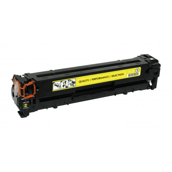 TONER CC532A CE412A CF382A CAN 718Y 2659B002 GIALLO COMPATIBILE PER HP E CANON 2800 PAGINE