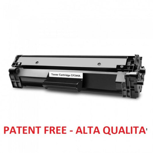 TONER CF244A PATENT FREE - ALTA QUALITA' COMPATIBILE CON CHIP PER HP LASERJET HP PRO Pro M15A,M15W,M17,M28A 44A 1.000 PAGINE