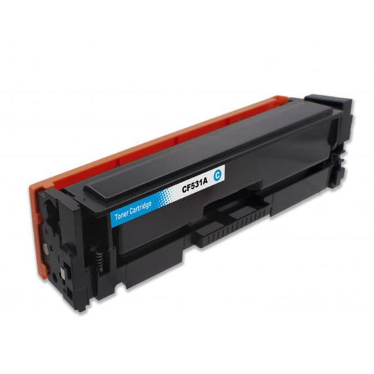 TONER CF531A CIANO COMPATIBILE 205A PER HP MFP M180n M181fw M154a M154NW CAPACITA 900 PAGINE