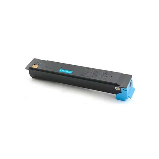 Toner CK-5514C ciano compatibile U1T02WHCUT0 per Triumph-Adler UTAX 402 Ci 502 Ci CK5514 capacità 18.000 pagine