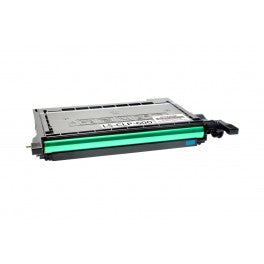 TONER CLP 600 CIANO COMPATIBILE PER SAMSUNG CLP 650 600N 650N CLP-C600A CAPACITA 4.000 PAGINE