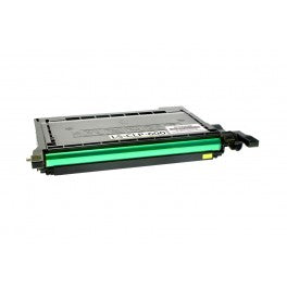 TONER CLP 600 GIALLO COMPATIBILE PER SAMSUNG CLP 650 600N 650N CLP-Y600A CAPACITA 4.000 PAGINE