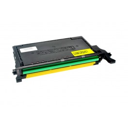 TONER CLP 620 GIALLO COMPATIBILE PER SAMSUNG CLP620 ND 670 ND CLX 6220 FX 6250 FX-Y5082L CAPACITA 4.000 PAGINE