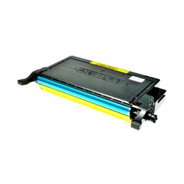 TONER CLP 660 GIALLO COMPATIBILE PER SAMSUNG CLP610D ND 660ND Clx6200ND 6240FX CLP-Y660B CAPACITA 5.000 PAGINE