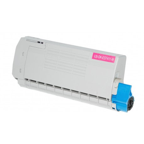 TONER ES7411 MAGENTA COMPATIBILE PER OKI ES ES 3032 ES 7411 44318618 11.000 PAGINE