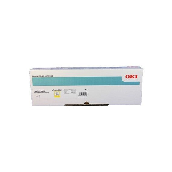 TONER ES8453 GIALLO 45862819 TONER ORIGINALE PER OKI EXECUTIVE ES8453,ES8473 CAPACITA' 10.000 pagine