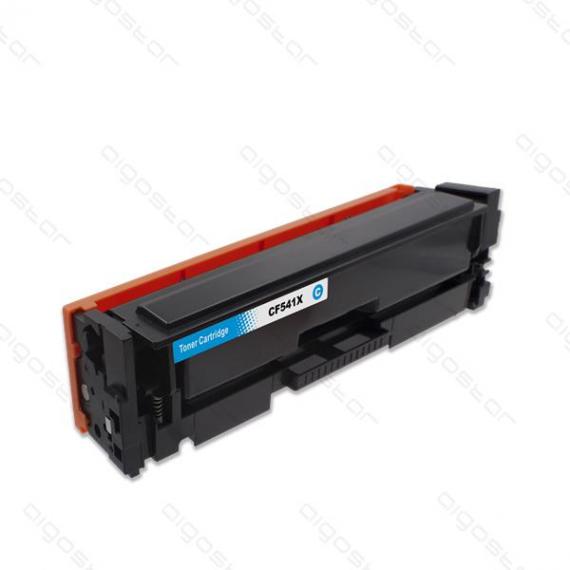 TONER HP CF541X CF401X CANON 045HC 054HC CIANO COMPATIBILE SERIE ECO PER HP M280,M252,CANON LBP610,620 2.500 PAGINE