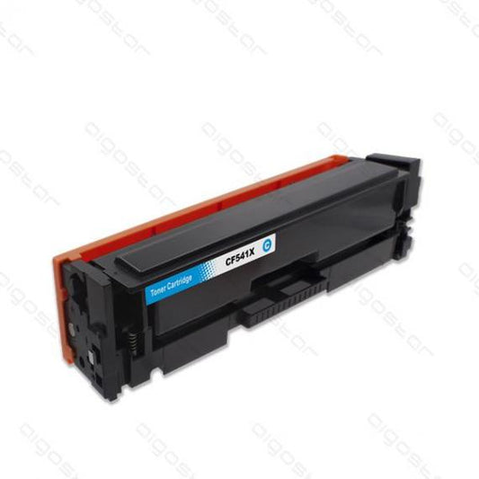 TONER HP CF541X CF401X CANON 045HC 054HC CIANO COMPATIBILE SERIE ECO PER HP M280,M252,CANON LBP610,620 2.500 PAGINE
