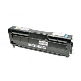 TONER K241 CIANO COMPATIBILE PER RICOH AFICIO Sp C240,C221,C222,C240 Type SP C220E CAPACITA 2.000 PAGINE