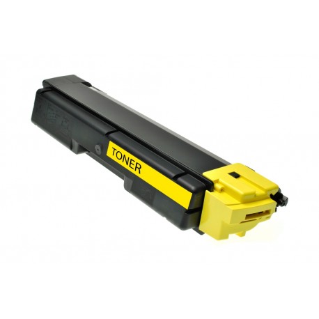 TONER KYOCERA TK-580Y GIALLO COMPATIBILE PER KYOCERA FS C5150,ECOSYS P6021cdn TK 580 TK580 1T02KTANL0 2.800 PAGINE