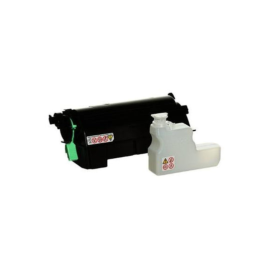 TONER MP601 NERO COMPATIBILE SERIE ECO PER RICOH AFICIO SPC5300,C5310,MP501,601 407824 25.000 PAGINE + VASCHETTA