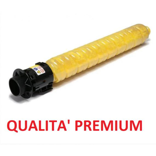 TONER MPC2503H GIALLO ZEUS (CON POLVERE ORIGINALE) COMPATIBILE 841926 PER RICOH NRG LANIER MPC2503SP MPC2011 2003 9.500 PAGINE