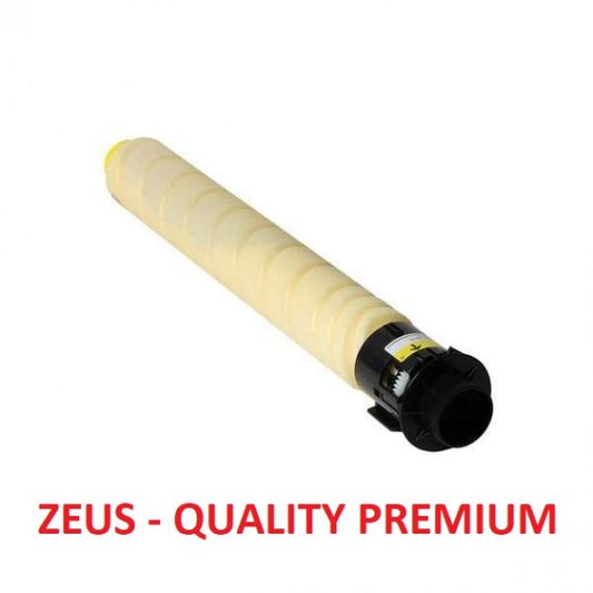 TONER MPC5503 GIALLO ZEUS (CON POLVERE ORIGINALE) COMPATIBILE PER RICOH AFICIO MP C4503 MP C5503 MP C6003 841854 22.500 PAGINE