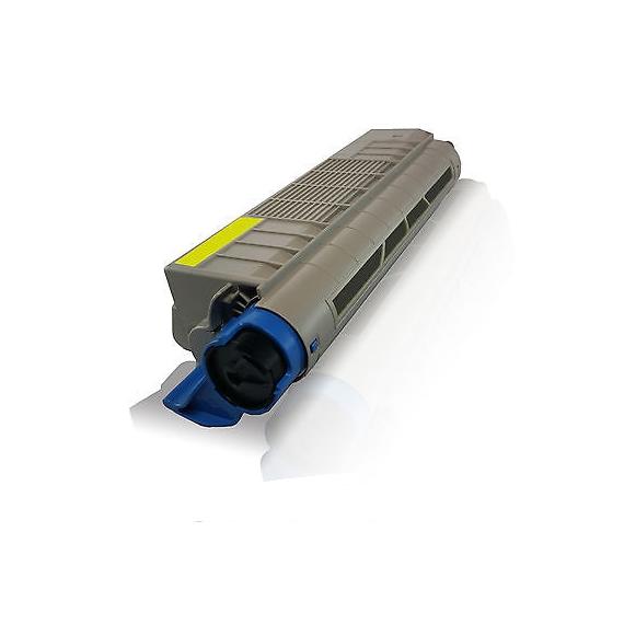TONER OKI ES 3640A3 GIALLO COMPATIBILE PER OKI ES3640A3 ES3640PRO 43837108 CAPACITA 16.500 PAGINE