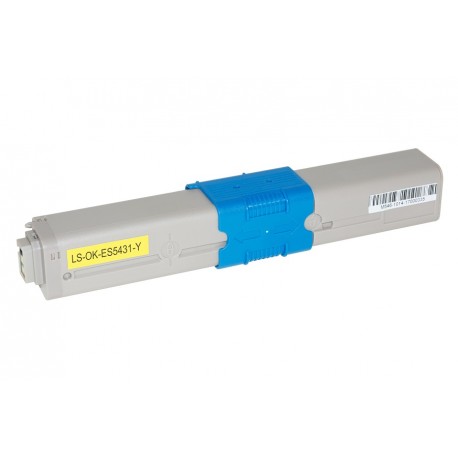 TONER OKI ES5431 GIALLO COMPATIBILE PER OKI ES3452 ES5431 ES5462 444973509 CAPACITA 5.000 PAGINE