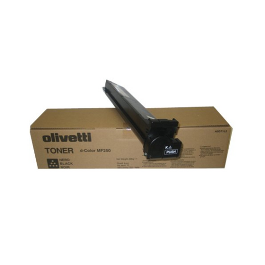TONER OLIVETTI B0727 NERO ORIGINALE PER OLIVETTI D-COLOR MF 201+ , D-COLOR MF 250 24.500 PAGINE